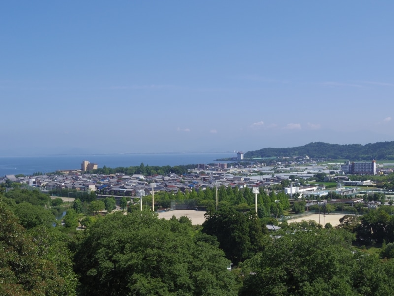 天守閣からの眺望