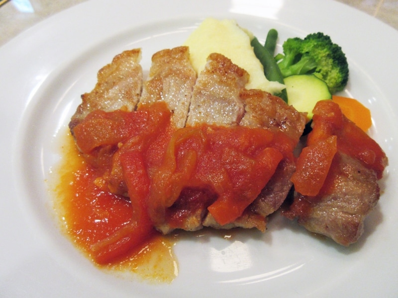 ブラッスリー・ル・リオン 山形豚ロースのソテー