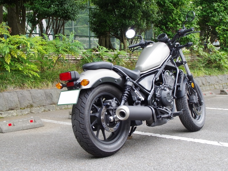 レブル500undefinedリアビュー