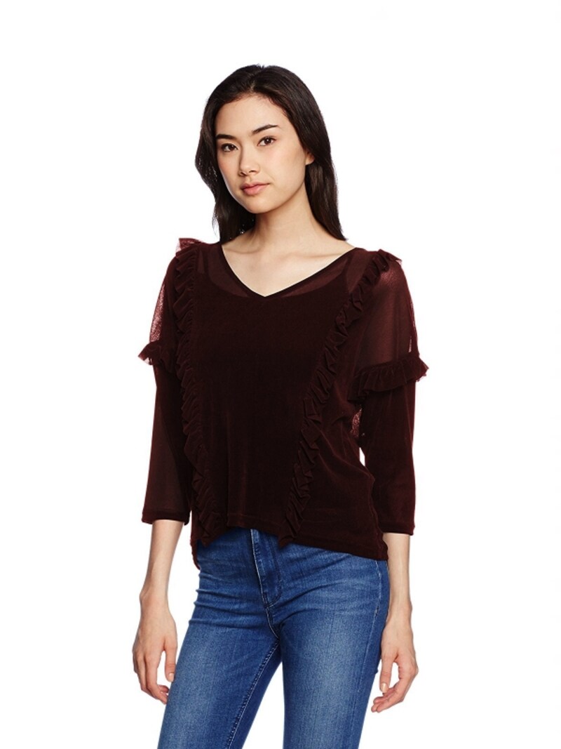 (グレースコンチネンタル)GRACE CONTINENTAL ベロアチュールトップ