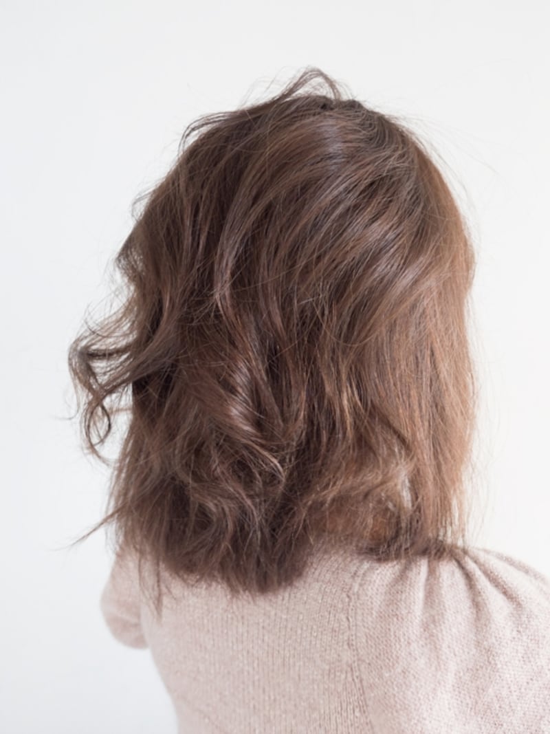 束がほぐれた状態