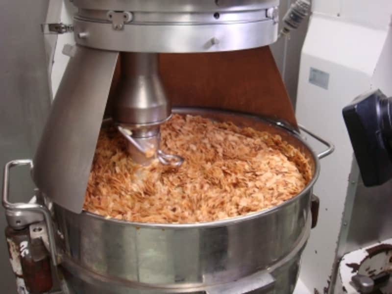 生地をつくるところ