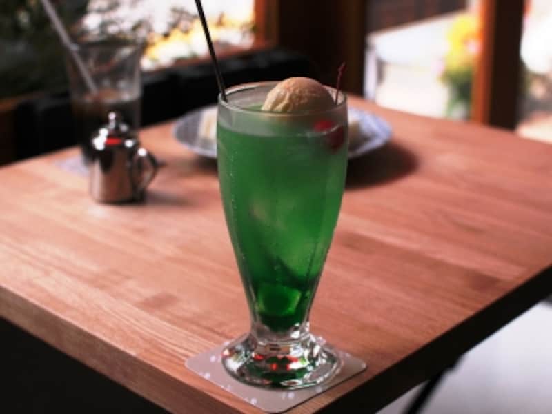 クリームソーダもよく似合う