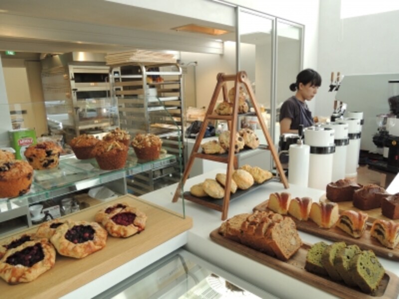 マフィンやガレット、ざっくり、ほろほろの食感が楽しめる