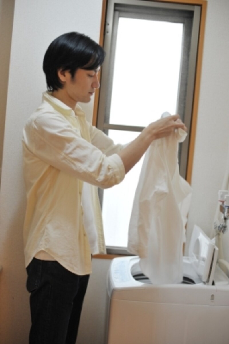 生ゴミと違って洗濯物は腐らない……でもキノコは生えます