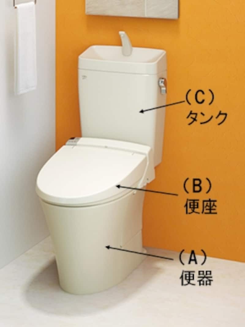 LIXILの組み合わせトイレ「アメージュZ(フチレス)」