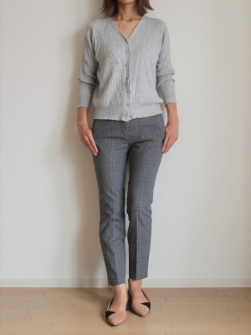 オフィス着にトレンド感、オシャレ感が欲しい時にも使える