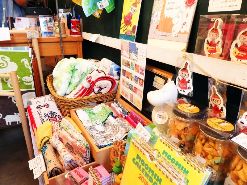 【鎌倉の雑貨屋】ムーミンの柄のハンカチや、おしゃまなミイのカレンダーも