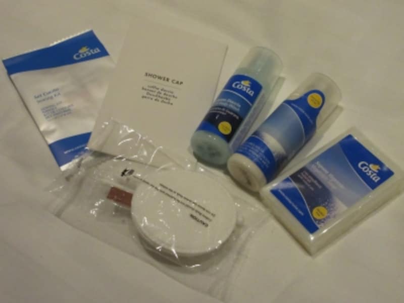 客室内のアメニティ