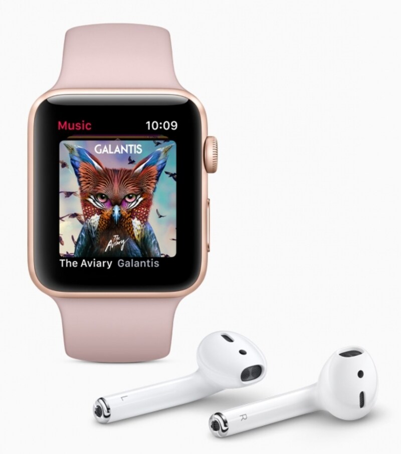 Apple Musicのストリーミングにも対応