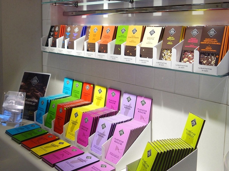 産地（農園）別のビーントゥバーチョコレートのラインナップ