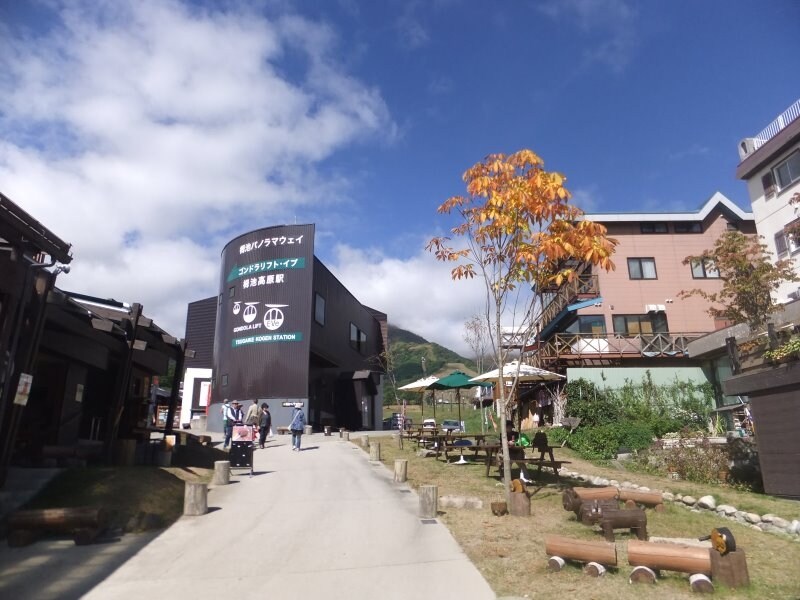 栂池ゴンドラリフト「イヴ」・栂池高原駅