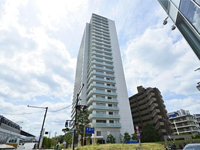 プラウドタワー二子玉川の外観写真