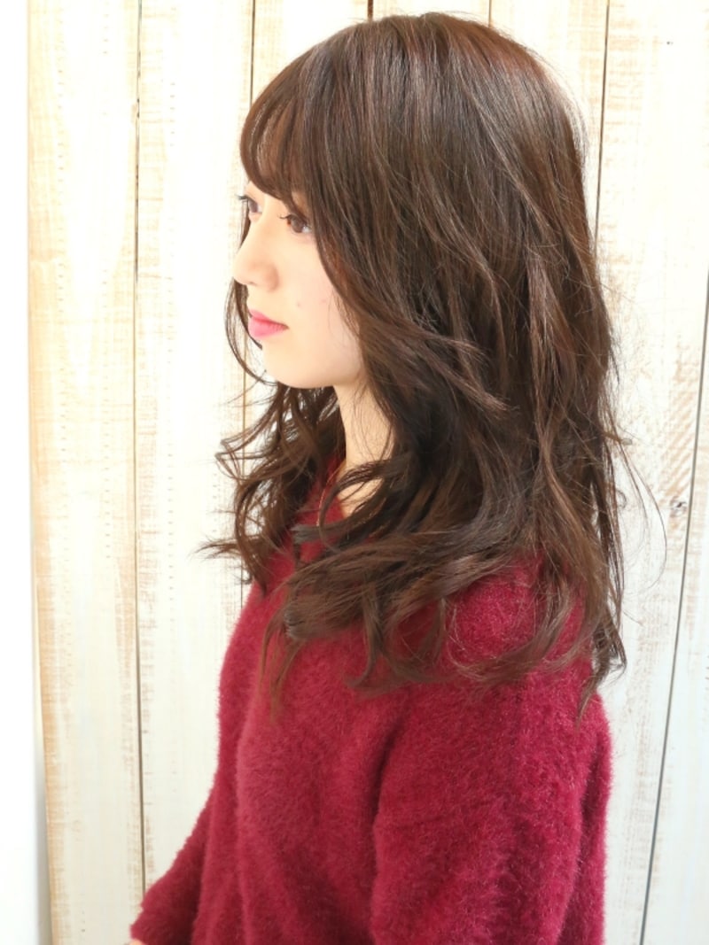 秋冬トレンドカラー&冬支度ロング