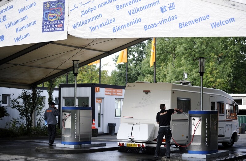 ヨーロッパのダンプステーション