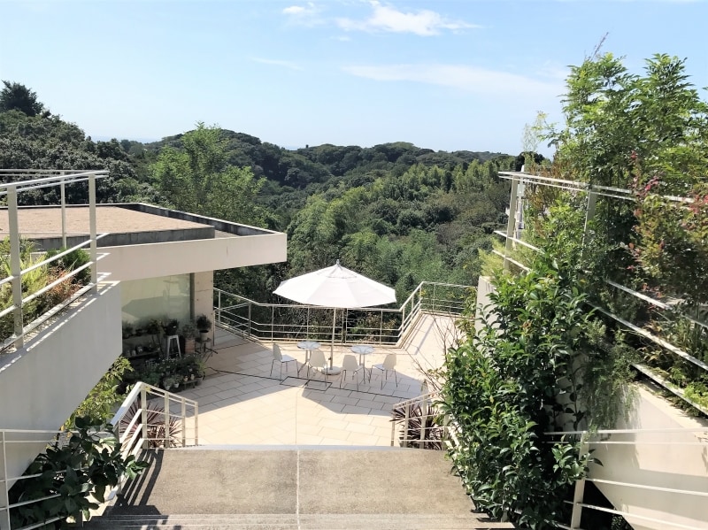 絶景を眺めつつ階段を降りればお店です。