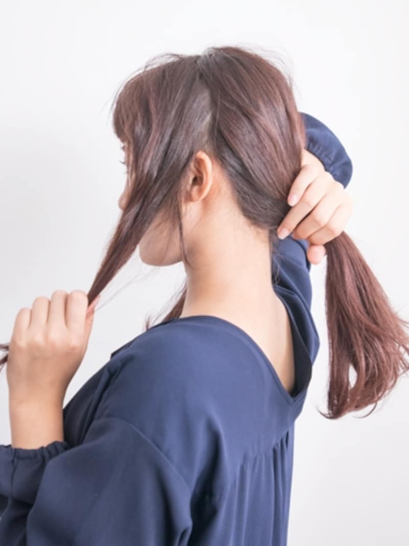 毛量が少ない方はサイドの量を増やすとやりやすい