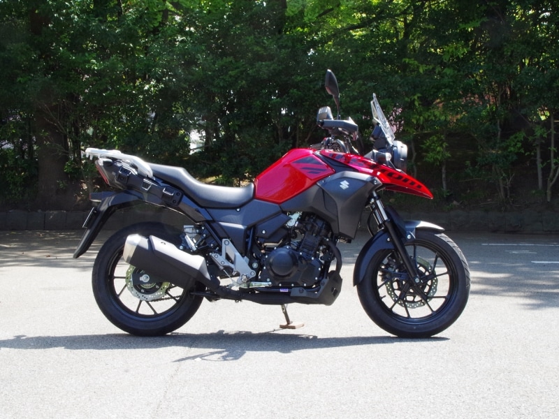 Vストローム250undefinedサイドビュー