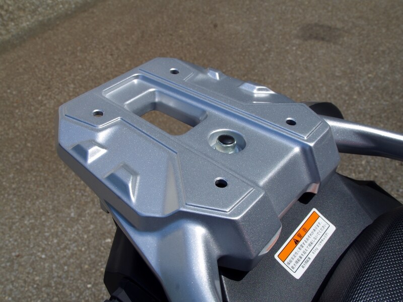 Vストローム250のアルミリアキャリア