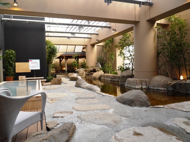 露天風呂エリア