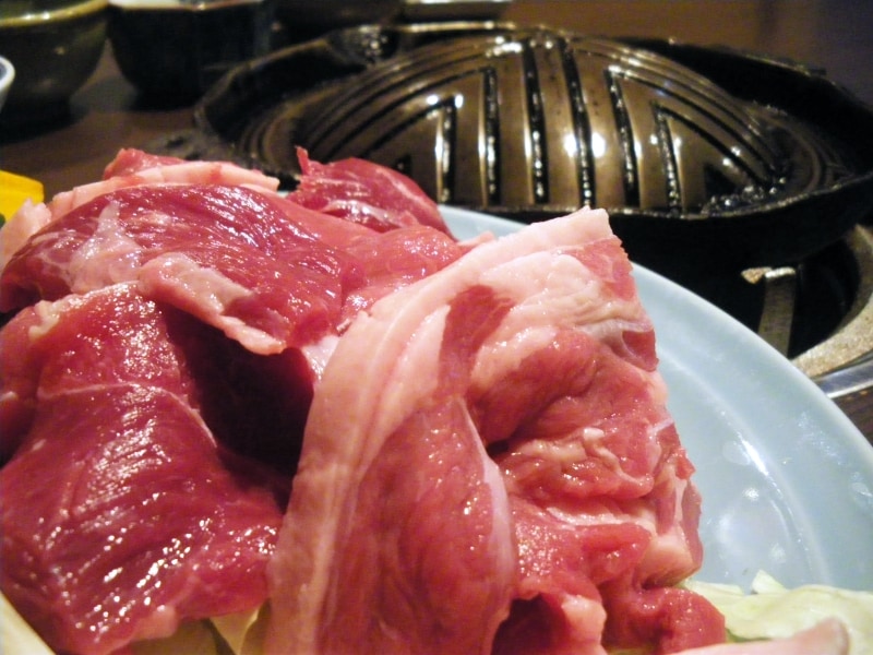 ジンギスカン.ろばたのジンギスカン.生肉ジンギスカン.蔵王ジンギスカン.