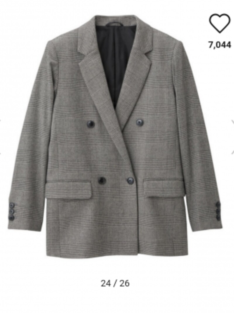 gu,アウター,ジャケット,コート,高みえ,グレンチェック