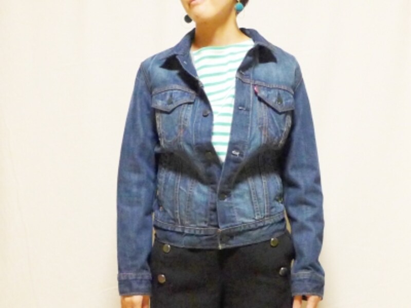 定番のgジャン 今年らしい秋の着回しコーデ レディースファッション All About