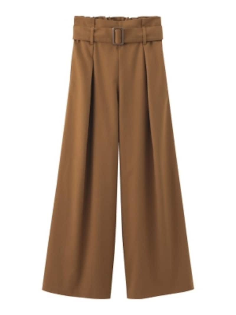 GU,ワイドパンツ