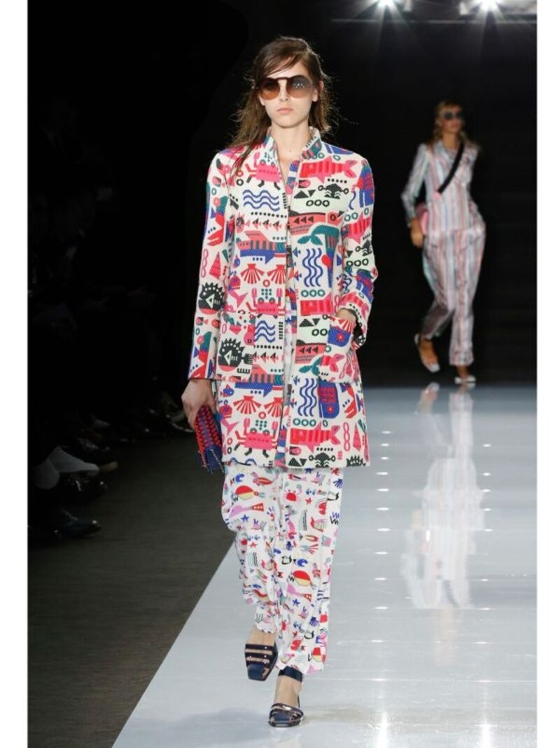 Emporio Armani 2018年春夏ロンドンコレクション