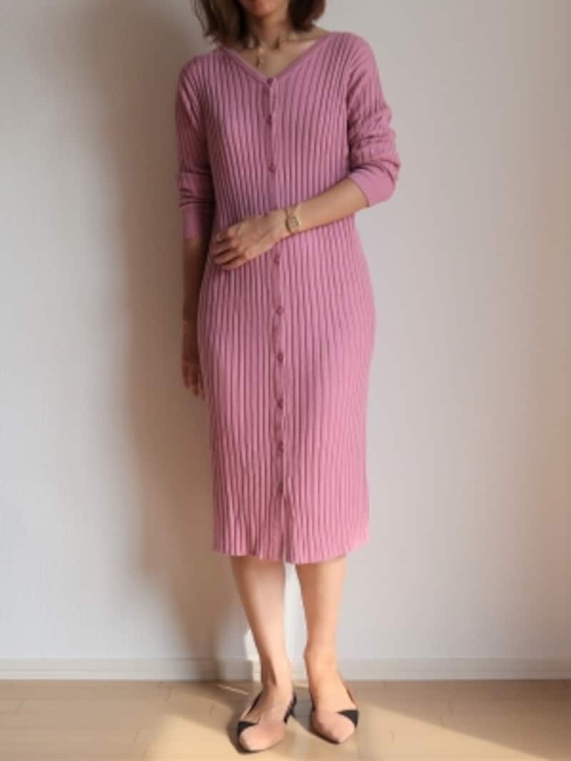 今年のロングアウターやワンピースは2WAYのものが多いです