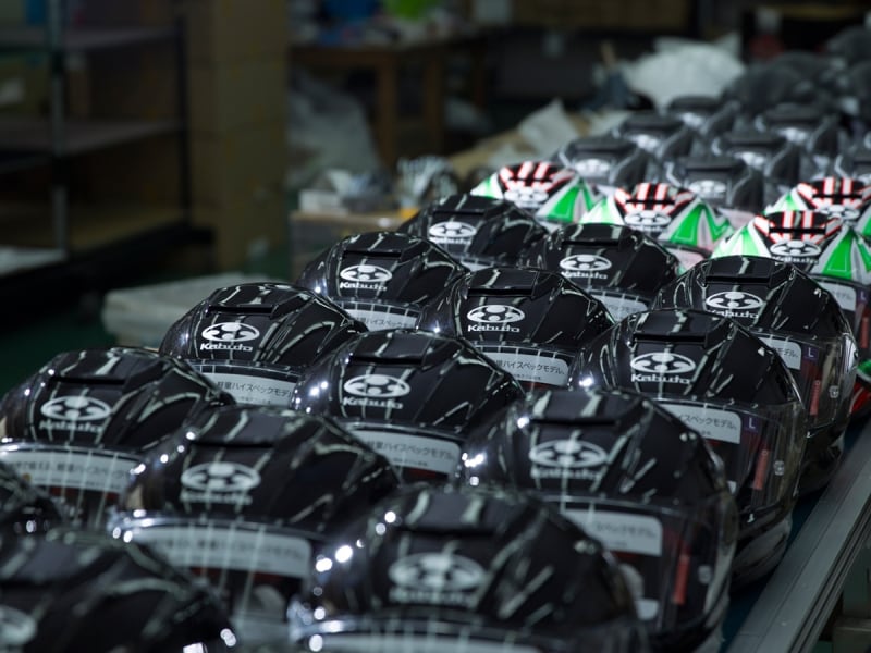 オージーケーカブトからは製造レーンの写真を提供頂いた！貴重！