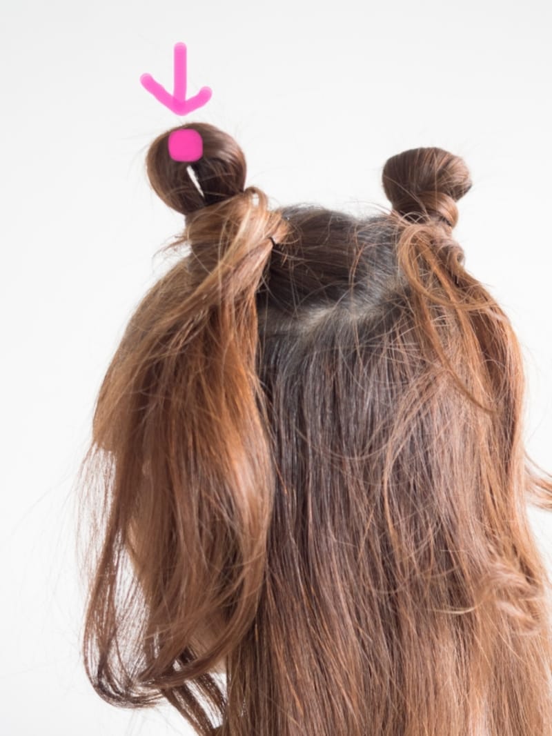 ここの部分をひとつまみ取る