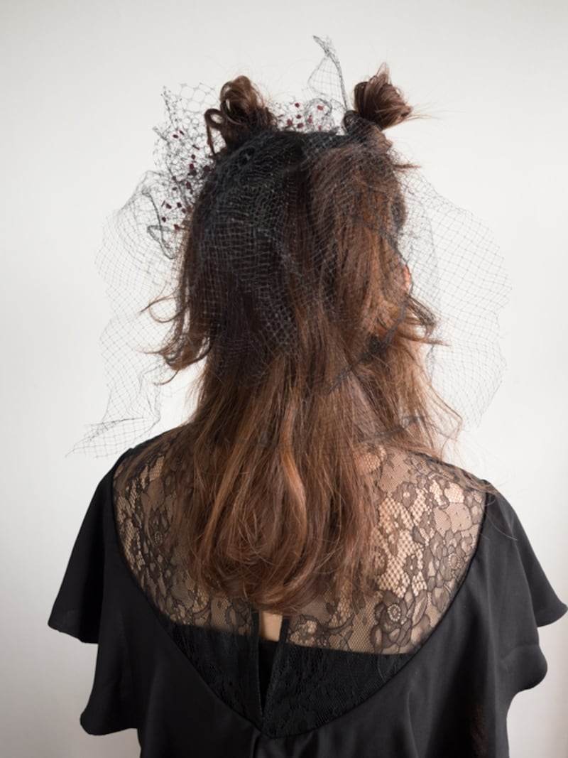セルフで簡単！ハロウィンの角ヘアアレンジの作り方