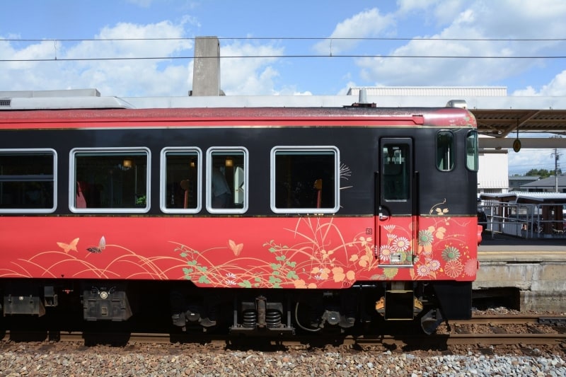 先頭部のサイドビュー