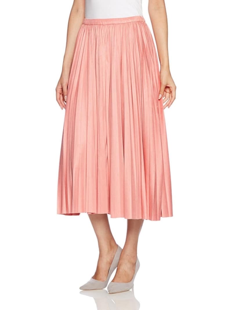 (トランテアン ソン ドゥ モード)31 Sons de mode スウェードプリーツSK