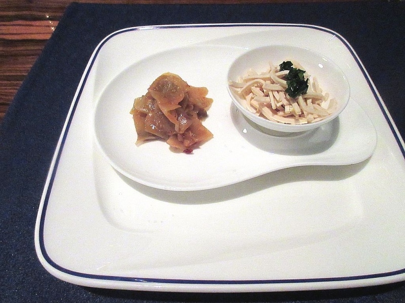 チャイナブルー お通し