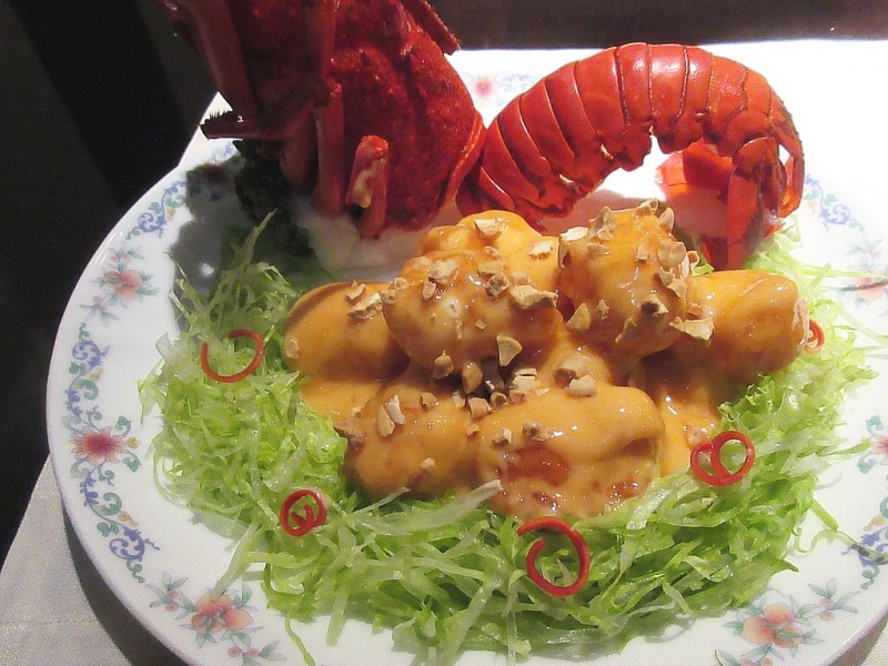 桃花林 ロブスターのマヨネーズソース炒め