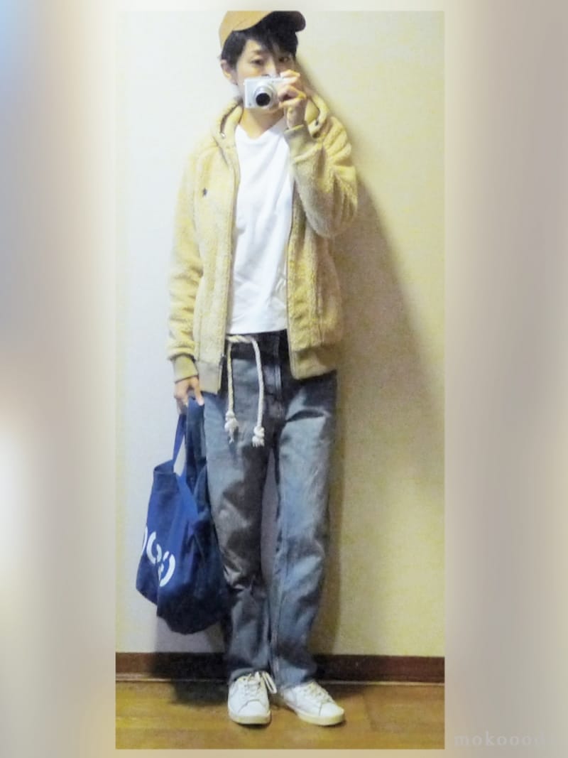 秋のレジャーコーデ