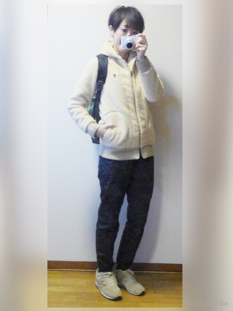 秋レジャーコーデ