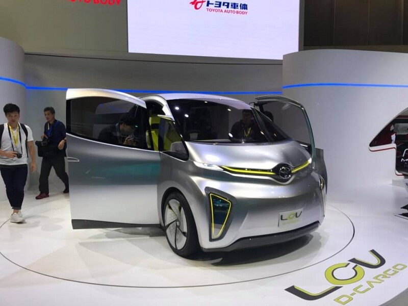 トヨタの商用車コンセプト「LCV」、写真のモデルも含めて3つのコンセプトモデルを展示