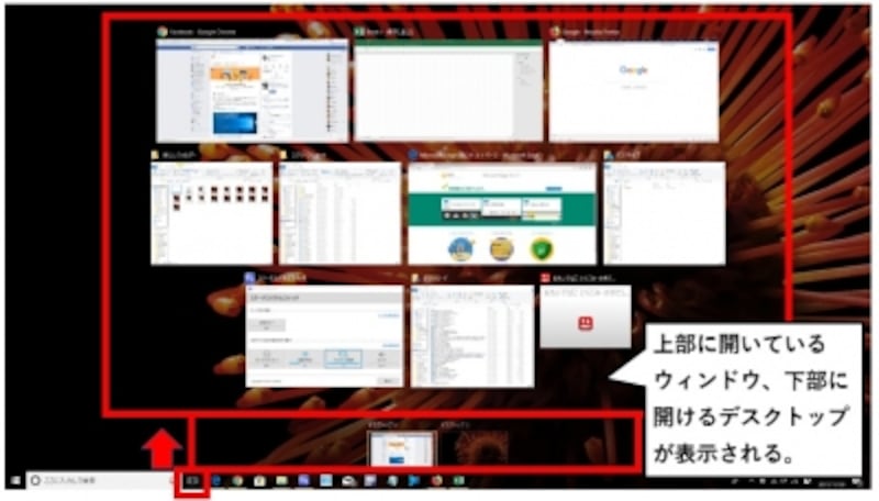 タスクビュー