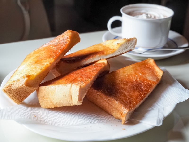 トースト@珈琲館 長田亭