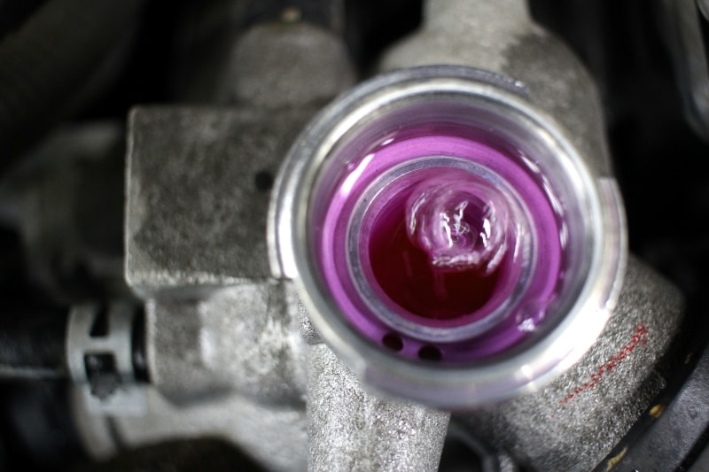 気泡が出てきました