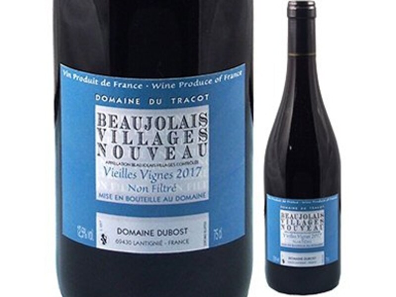 ドメーヌ デュ トラコ「ボジョレー ヴィラージュ ヌーヴォー ノンフィルトレ V.V.2017」