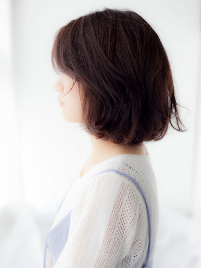2018年冬のトレンド!毛先が揺れる大人パーマボブ