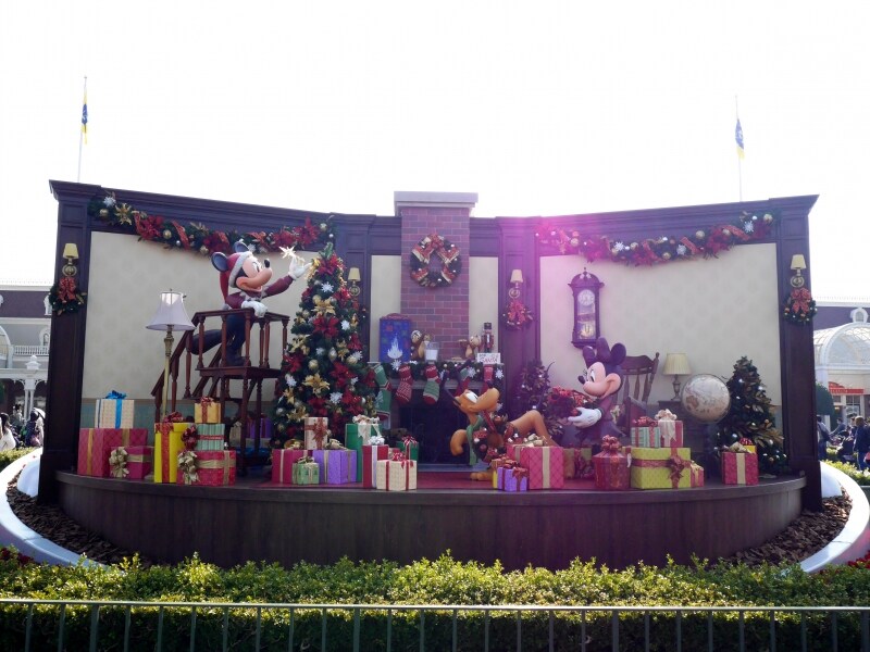 メインエントランスのデコレーション