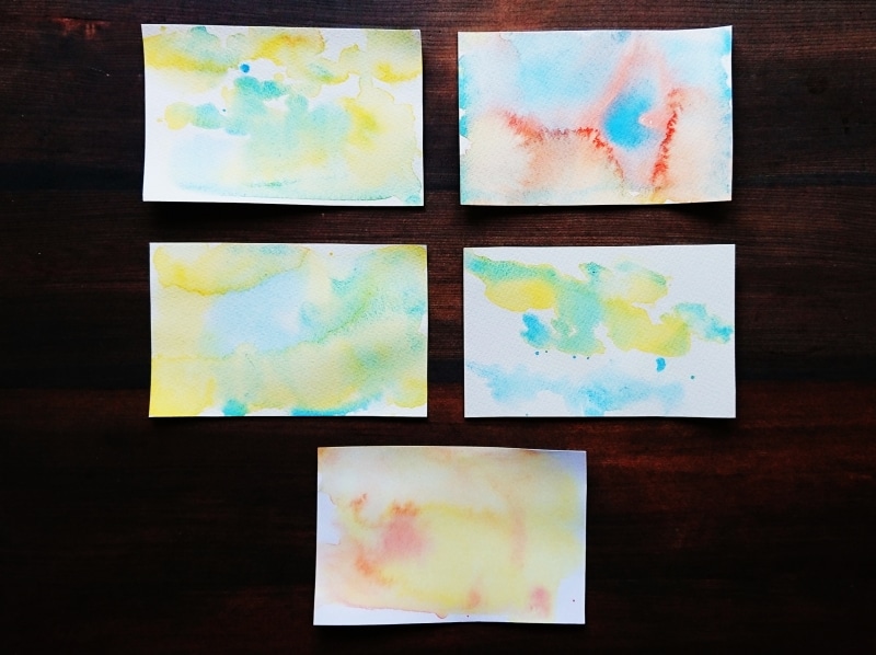 他の紙5枚にも挑戦したみた