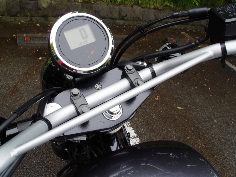 SCR950のハンドル径は標準的な22.2φ