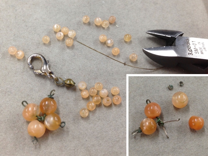 ネックレスを解体する