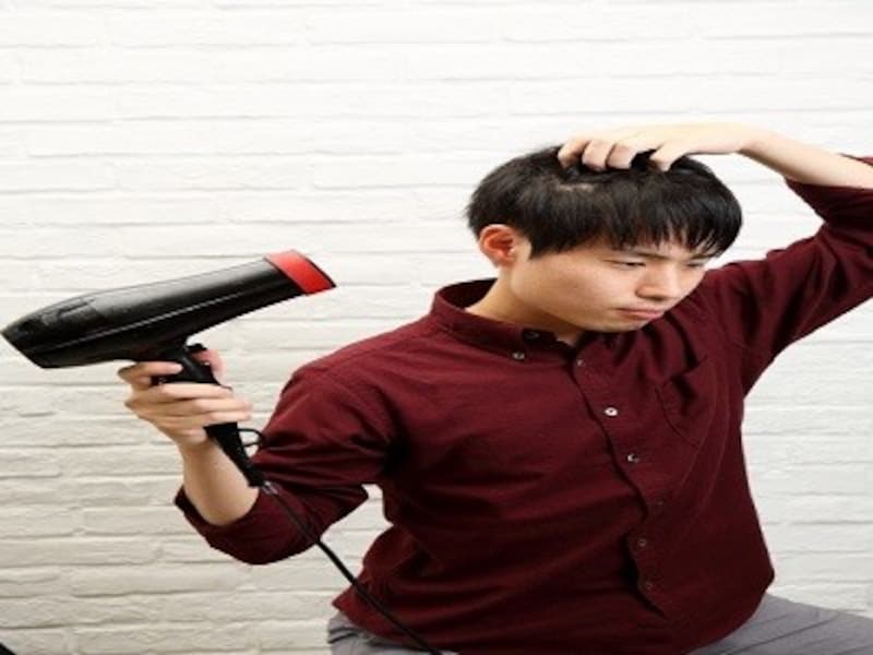 ドライは毛先よりも根元重視！